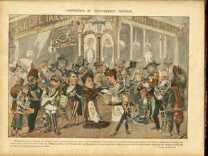 Illustrazione di Moloch (1849-1909) in Le Rire da Moloch