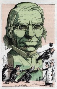 Ritratto di Emile Littre (1801-1881), filologo, medico e politico francese in 