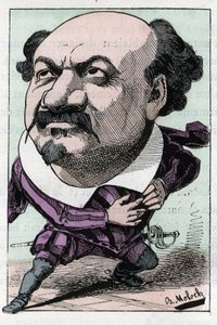 Ritratto di Francois Pierre Villaret (1830-1896) tenore dell