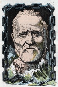 Ritratto di Louis Auguste Blanqui (1805-1881), teorico socialista e rivoluzionario francese da Moloch