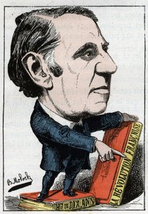 Ritratto di Louis Blanc (1811 - 1882), politico e storico francese