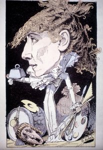 Caricatura di Henriette Rosine Bernard alias Sarah Bernhardt