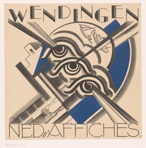 Progetto di copertina per: Wendingen, 1931