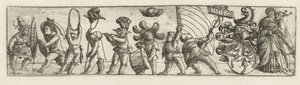 Fregio con putti e stemma