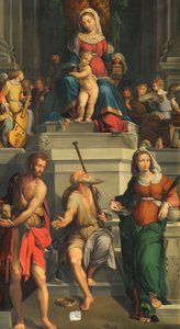 Madonna in trono con santi