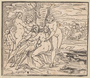 Venere piange la morte di Adone da Monogrammist GGN (attributed to)