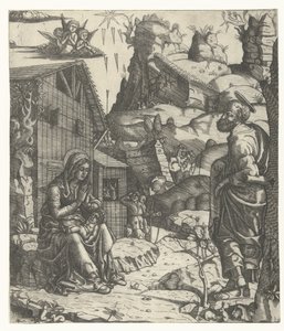 Nascita di Cristo da Monogrammist IICA