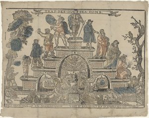 Scala della vecchiaia da Monogrammist MH (prentmaker)