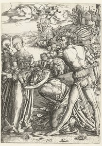 Decapitazione di Giovanni Battista da Monogrammist MZ
