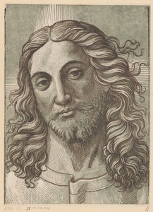 Testa di Cristo da Monogrammist NB (Italië)
