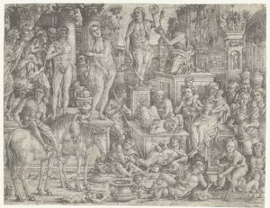 Allegoria del trionfo della luna (Luna)