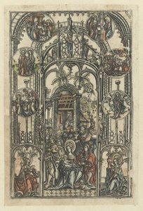 Adorazione dei Magi da Monogrammist S