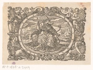 Vergine di Venezia da Monogrammist VF (graveur)