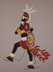 Guerriero in nero