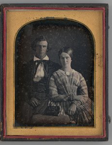 Ritratto senza titolo di un uomo e una donna, 1845