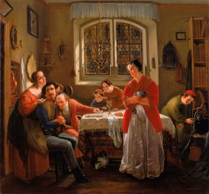 Il ritorno del volontario dalle guerre di liberazione alla sua famiglia rispettando l