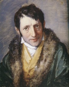 Ritratto di Carl Ludwig Börne 1786-1837, 1833 da Moritz Daniel Oppenheim