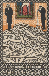 Gespräch eines Redakheurs mit einem Staatsmann, 1907 da Moritz Jung