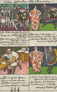 La Cavallerizza Astuta Die schlaue Ritterin, 1911 da Moritz Jung