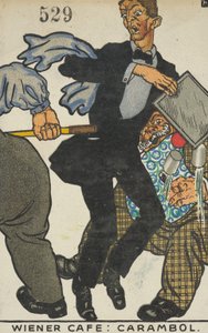 Caffè viennese: Carambole, 1911