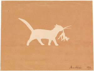 Gatto piccolo diavolo, 1859 da Moritz Ludwig von Schwind