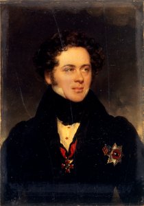 Ritratto del Conte Alexey Alexeyevich Perovsky 1787-1837, Scrittore Antony Pogorelsky, 1827 da Moritz Michael Daffinger