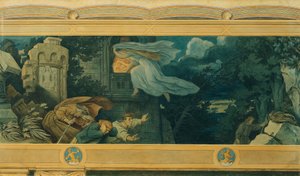 La bella Melusina: IX. Il dolore materno di Melusina da Moritz Ludwig von Schwind
