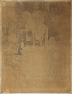 Scena del cimitero dall