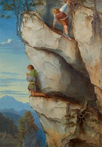 Imperatore Massimiliano I nella parete di San Martino da Moritz Ludwig von Schwind