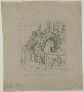 Il re di Thule, secondo o terzo quarto del 1800 da Moritz Ludwig von Schwind