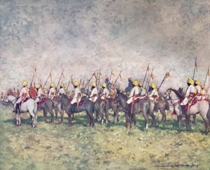 Un distinto reggimento nativo, 1903 da Mortimer L Menpes