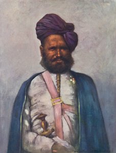 Un servitore reale di Rajgarh da Mortimer L Menpes