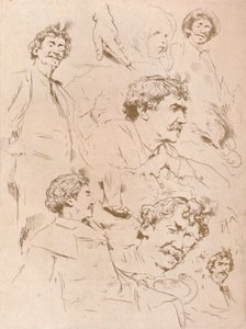 Studi di ritratto da Mortimer L Menpes