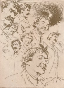 Studio di Ritratto da Mortimer L Menpes