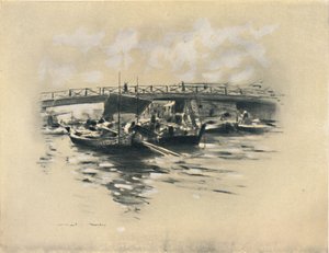 Il Fiume Ogara a Tokio da Mortimer L Menpes