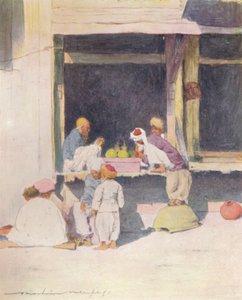 Un bazar a Peshawur, 1905