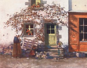 Un cottage a Rochefort-en-Terre da Mortimer Ludington Menpes