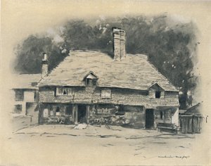 Un cottage nel Surrey, 1903 da Mortimer Ludington Menpes