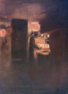 Una cucina parigina da Mortimer Ludington Menpes