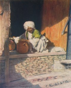 Un vasaio, 1905 da Mortimer Ludington Menpes