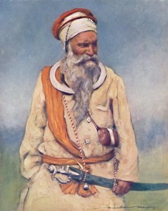 Un guerriero Sikh, 1903