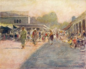Una strada a Peshawar, 1905