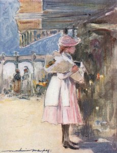 Al mercato dei fiori di Neuilly da Mortimer Ludington Menpes