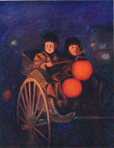 Alla luce delle lanterne, c1887, 1901 da Mortimer Ludington Menpes