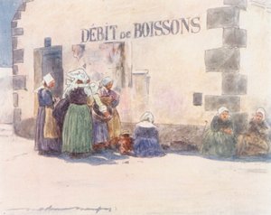 Debito di bevande da Mortimer Ludington Menpes
