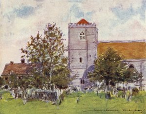 Abbazia di Dorchester da Mortimer Ludington Menpes