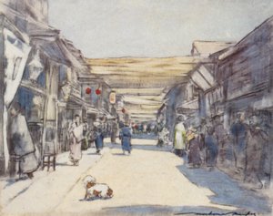 Via del Caprifoglio da Mortimer Ludington Menpes