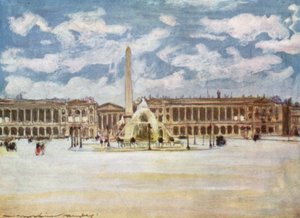 Place De la Concorde da Mortimer Ludington Menpes
