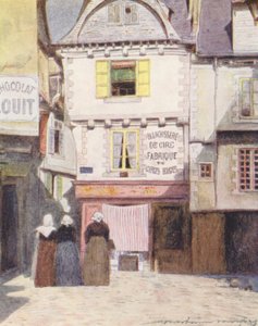 Place Henri Quatre, Vannes da Mortimer Ludington Menpes