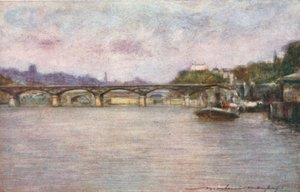 Il Pont des Arts (Tardo pomeriggio) da Mortimer Ludington Menpes